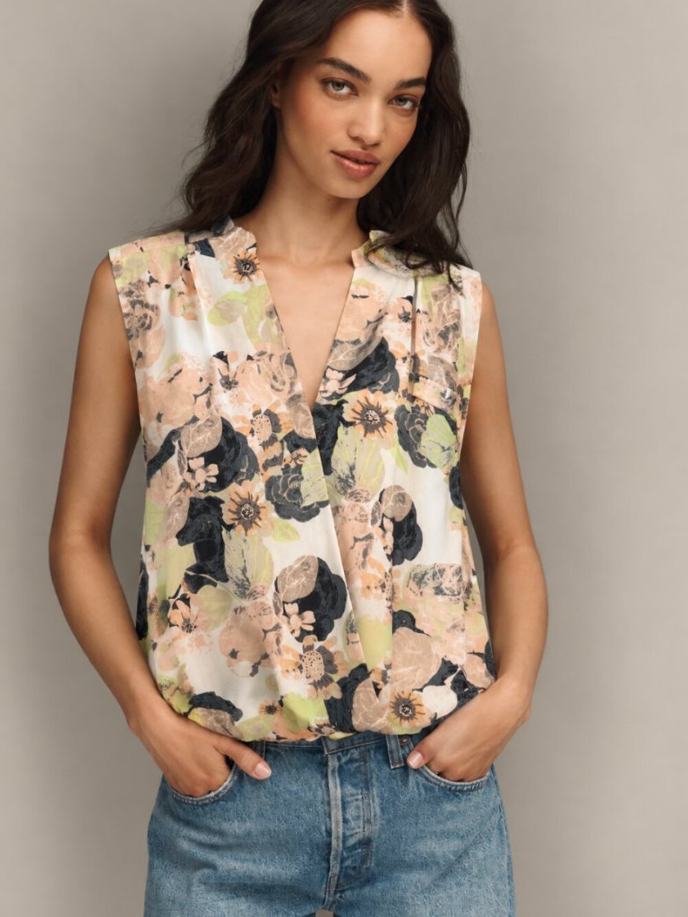 ANTHROPOLOGIE DOLAN LEFT COAST BLOUSON BLOUSE